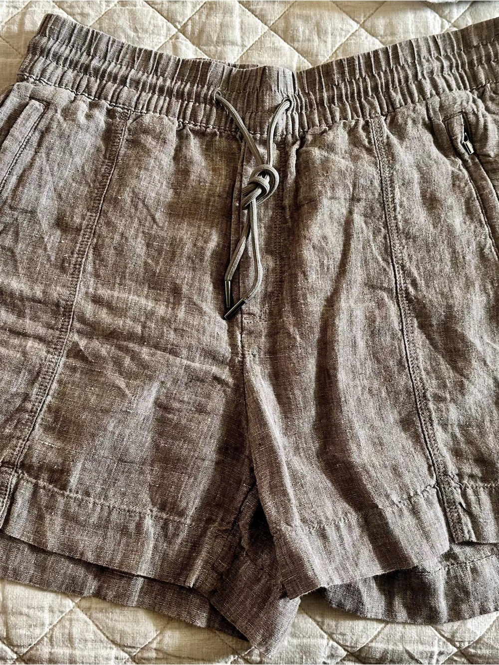 Athleta Women's Drawstring Shorts — Flax